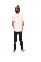 Camiseta de baño manga corta color negro / Ref 716