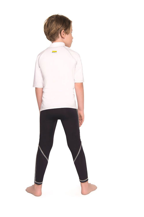 Leggings de baño unisex color negro / Ref 717